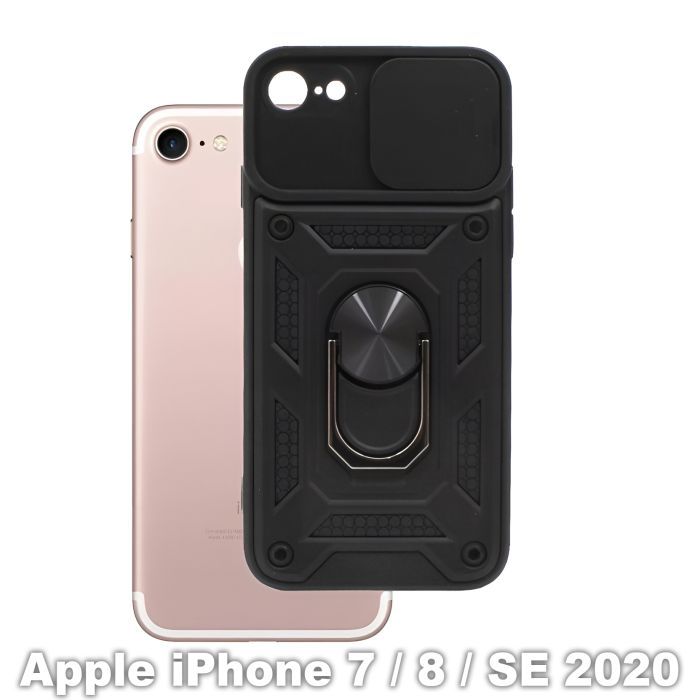 Чехол для мобильного телефона BeCover Military Apple iPhone 7 / 8 / SE 2020 Black (709948)