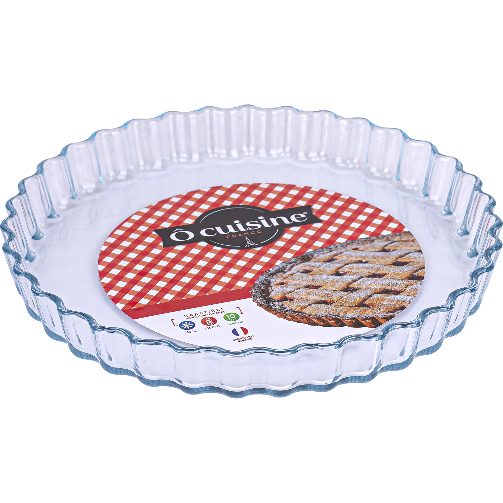 Форма для выпечки O Cuisine кругла хвиляста 27 см 1.3 л sticker (803BN00/B146) изображение 2