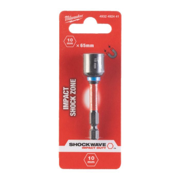 Головка магнитная Milwaukee 1/4", шестигранная, 7 мм Shockwave, ударопрочная (4932492437) изображение 2