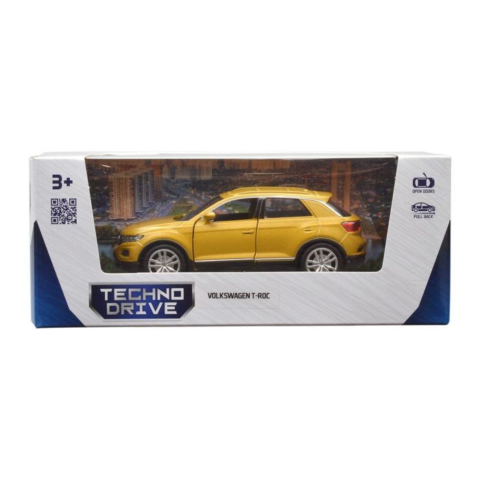 Машина TechnoDrive Volkswagen T-Roc 2017 золотий (250345U) зображення 11