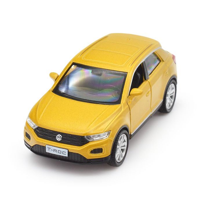 Машина TechnoDrive Volkswagen T-Roc 2017 золотий (250345U)