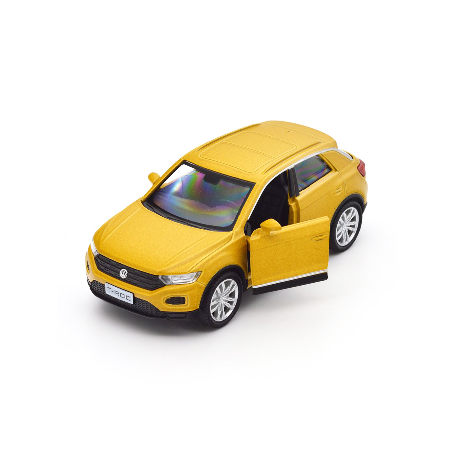 Машина Techno Drive Volkswagen T-Roc 2017 золотой (250345U) изображение 9