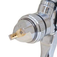 Краскопульт Sigma HVLP 1.4 (хром) верхний бак, (пласт) (6812051) изображение 4