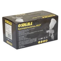 Краскопульт Sigma HVLP 1.4 (хром) верхний бак, (пласт) (6812051) изображение 8