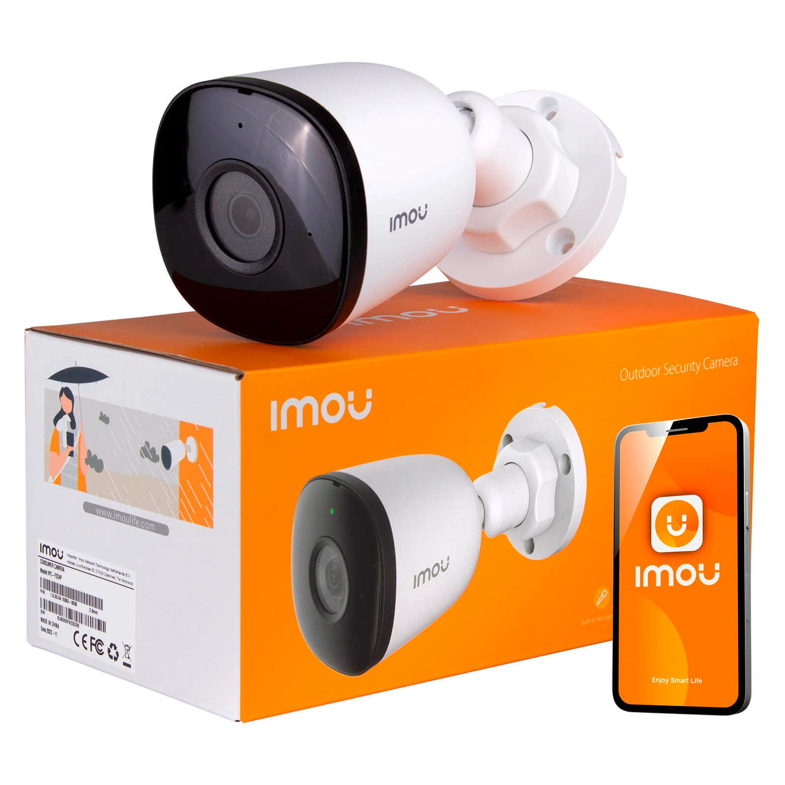 Камера видеонаблюдения Imou IPC-F22EAP (2.8) изображение 10