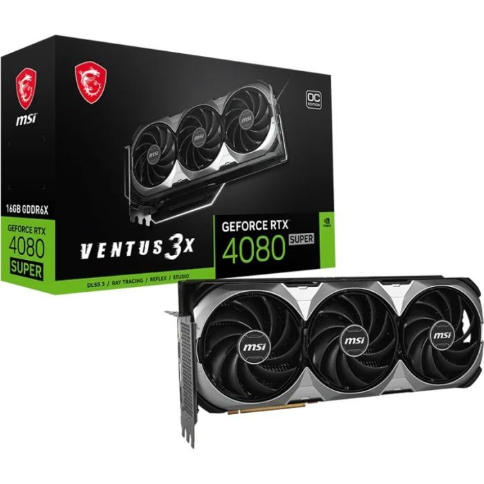 Відеокарта MSI GeForce RTX4080 SUPER 16GB VENTUS 3X OC (RTX 4080 SUPER 16G VENTUS 3X OC) зображення 7