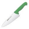 Кухонный нож Arcos серія "2900" Шеф 200 мм Зелений (290721)