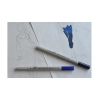 Художественный маркер Marvy двусторонний 1900B-S Голубой (752481291032) изображение 4