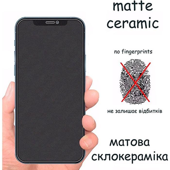 Стекло защитное Drobak Matte Ceramics Xiaomi Redmi Note 12 Pro 4G (535380) изображение 4