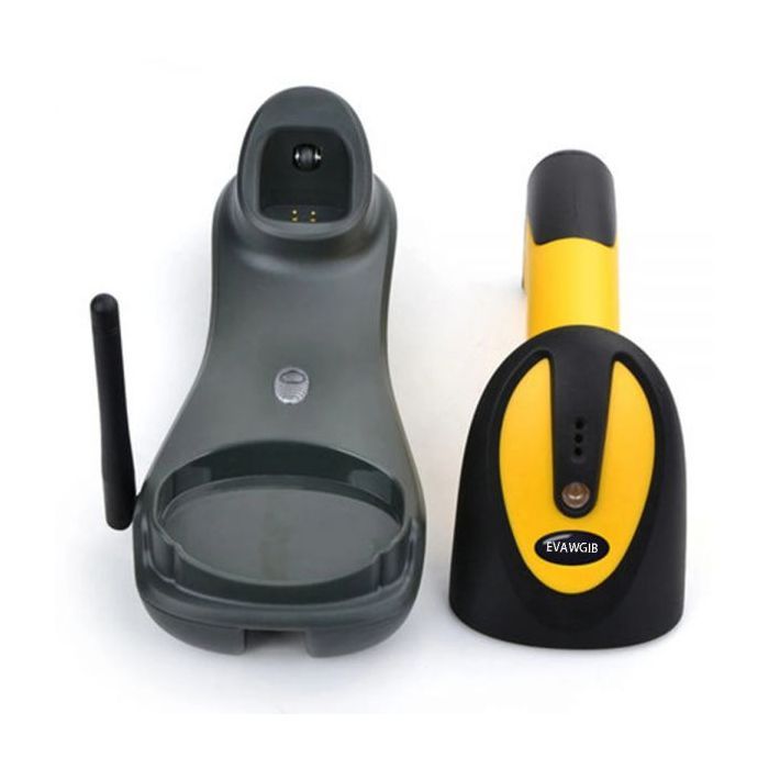Сканер штрих-кода UKRMARK EV-W2503 2D, 433MHz, USB, IP64, stand, black/yellow (900769) изображение 3
