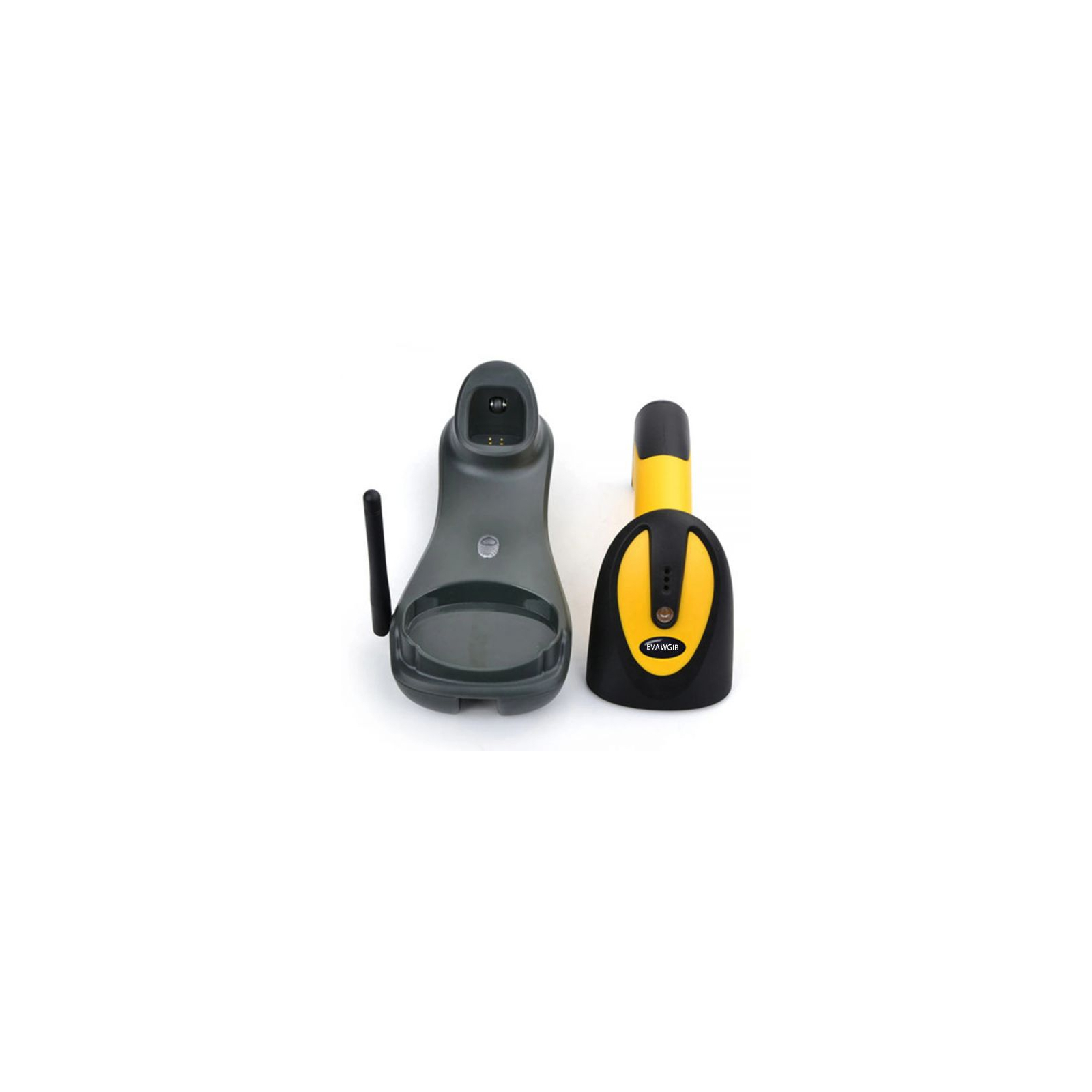 Сканер штрих-кода UKRMARK EV-W2503 2D, 433MHz, USB, IP64, stand, black/yellow (00769) изображение 3
