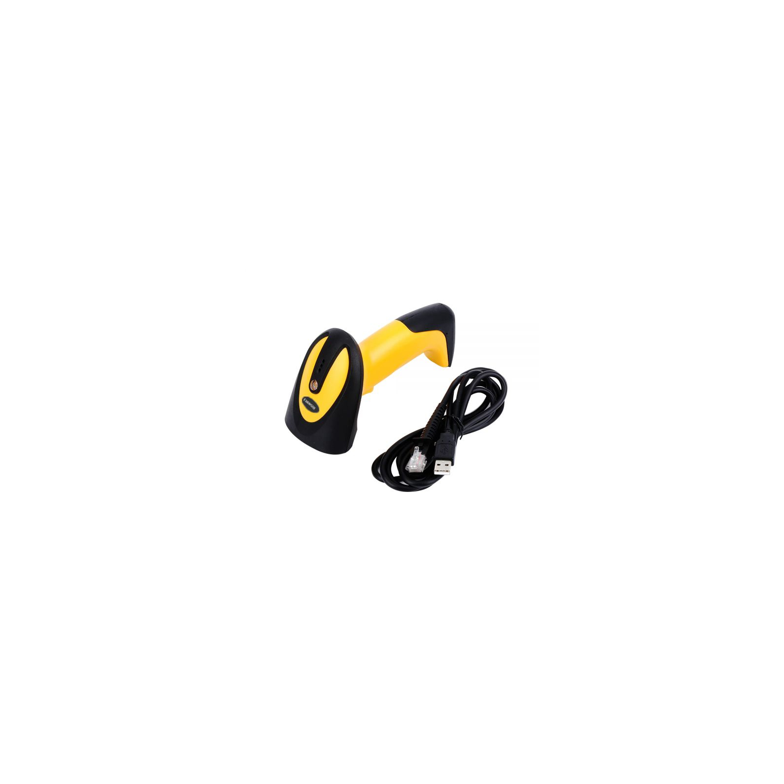 Сканер штрих-кода UKRMARK EV-W2503 2D, 433MHz, USB, IP64, stand, black/yellow (900769) изображение 6