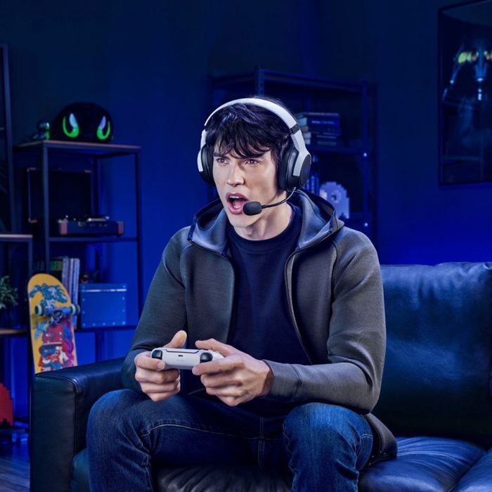Наушники Razer Kaira Hyperspeed for PS5 Bluetooth White/Black (RZ04-03980200-R3G1) изображение 10