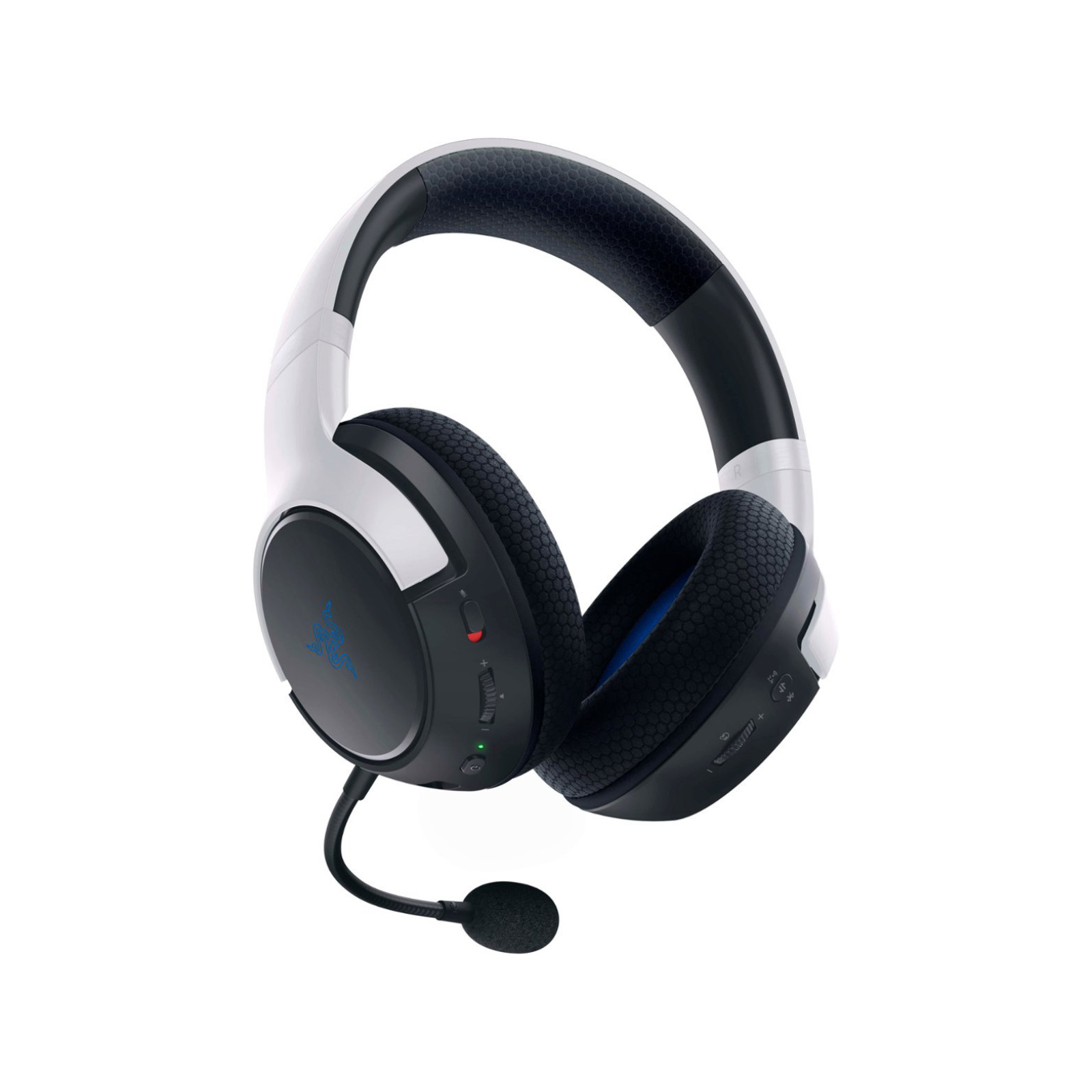 Навушники Razer Kaira Hyperspeed for PS5 Bluetooth White/Black (RZ04-03980200-R3G1) зображення 5