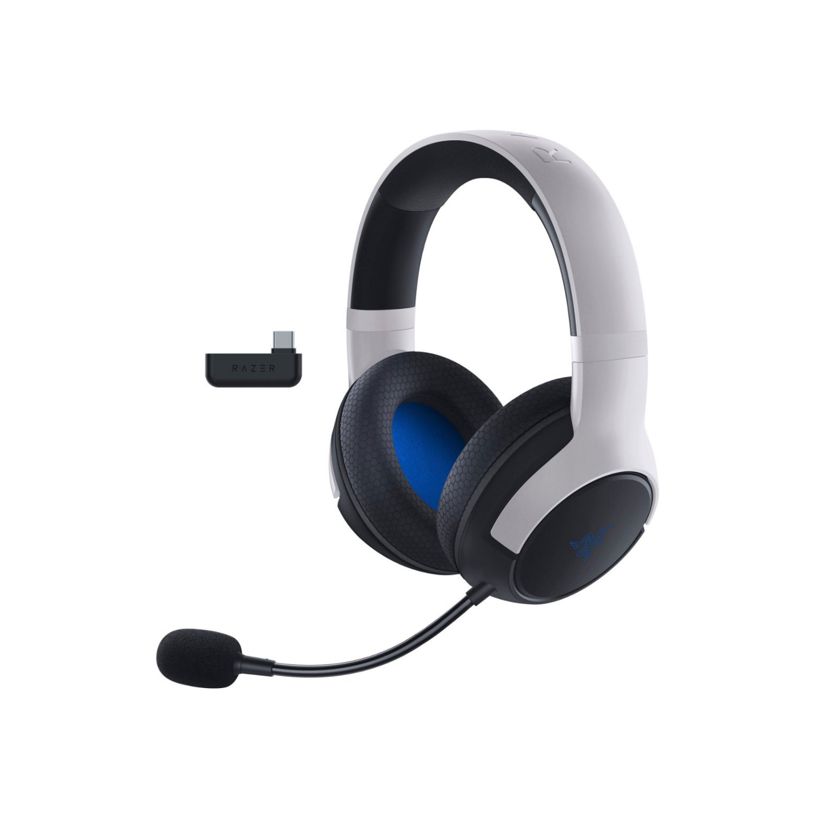 Навушники Razer Kaira Hyperspeed for PS5 Bluetooth White/Black (RZ04-03980200-R3G1)