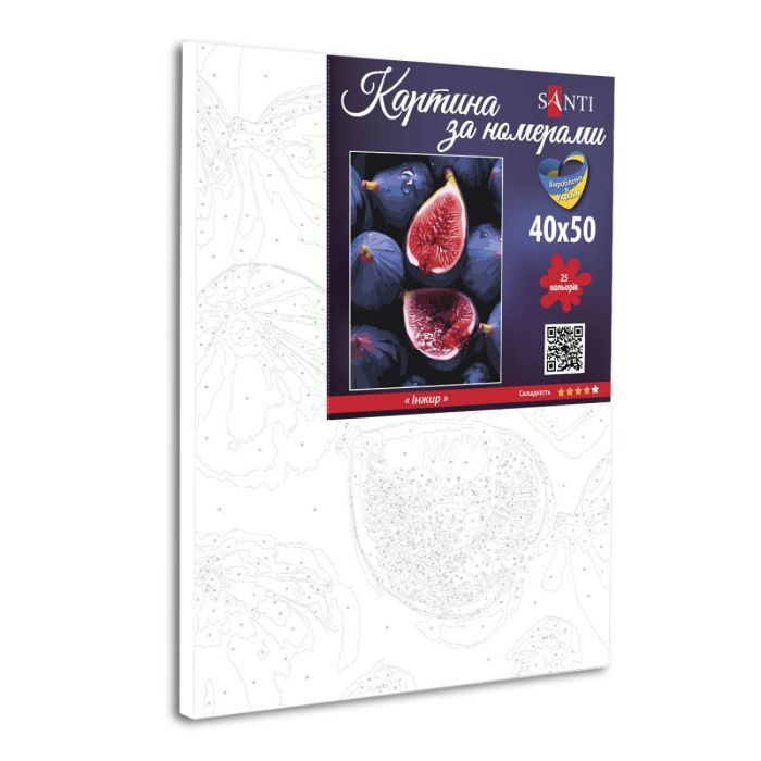 Картина по номерам Santi Инжир 40х50 см (954760) изображение 2