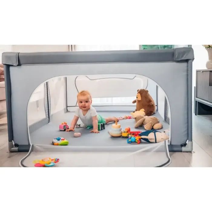 Детский манеж Lionelo Willow Grey Concrete (LO-WILLOW GREY CONCRETE) изображение 8