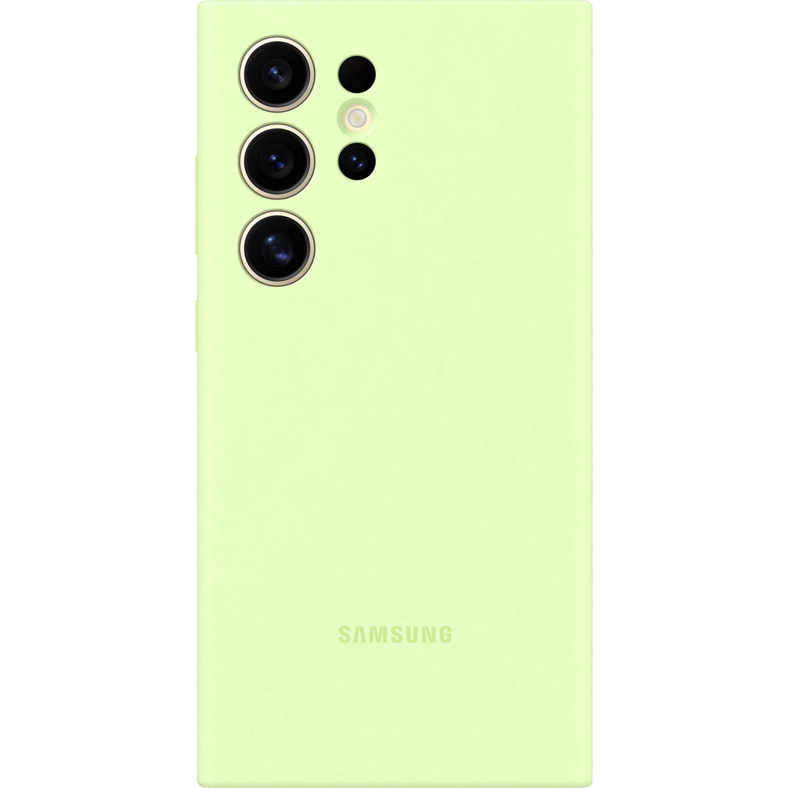 Чехол для мобильного телефона Samsung Galaxy S24 Ultra (S928) Silicone Case Lime (EF-PS928TGEGWW)