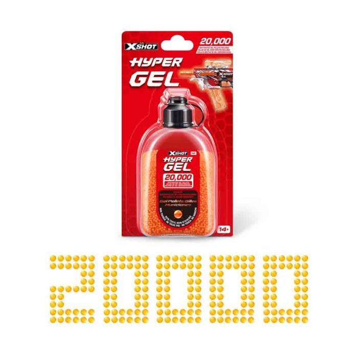 Іграшкова зброя Zuru Набір з 20 000 гелевих патронів X-SHOT Hyper Gel (36625R) зображення 3