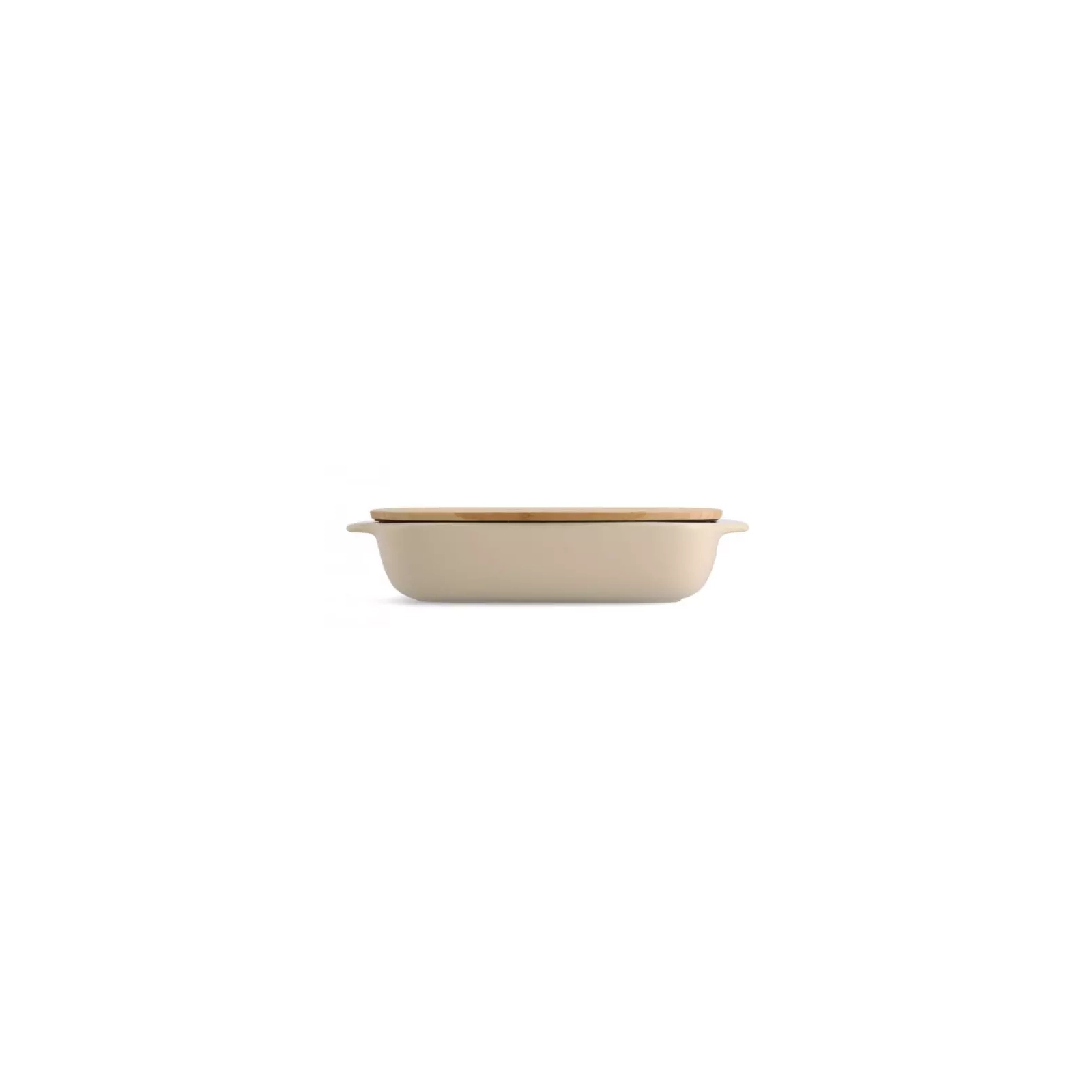 Форма для выпечки KitchenAid з кришкою керамогранітна 3,8 л Кремова (CC006109-001) изображение 2