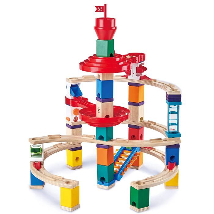 Конструктор Hape лабіринт Quadrilla Спіралі 129 елементів (E6024) зображення 5