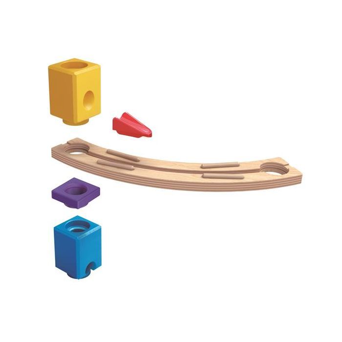 Конструктор Hape лабіринт Quadrilla Спіралі 129 елементів (E6024) зображення 8