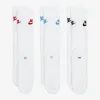 Носки Nike U NK NSW EVERYDAY ESSENTIAL CR DX5025-911 46-50 3 пари Білі (196148785753) изображение 3