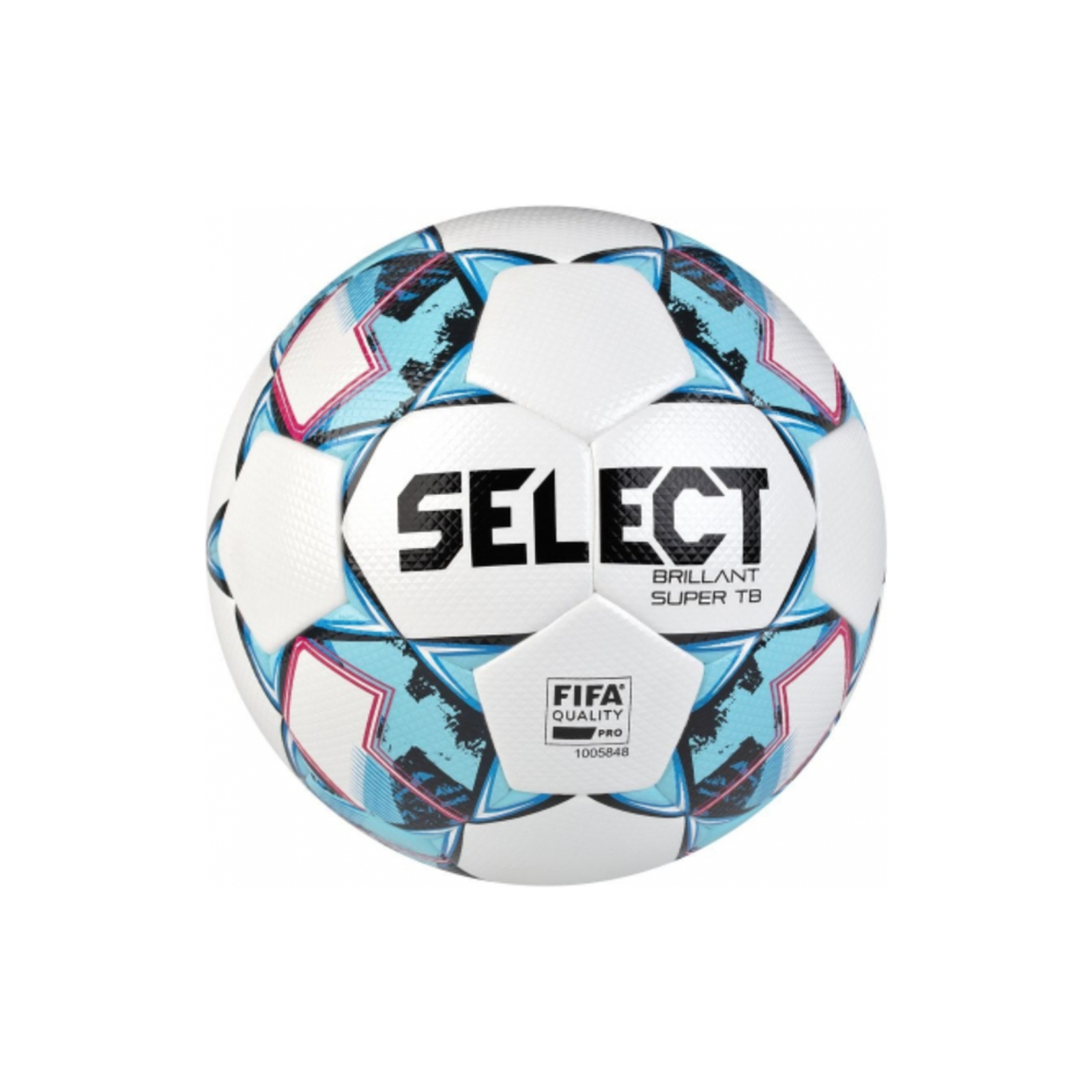 Мяч футбольный Select Brillant Super TB FIFA біло-синій Уні 5 (5703543267507)
