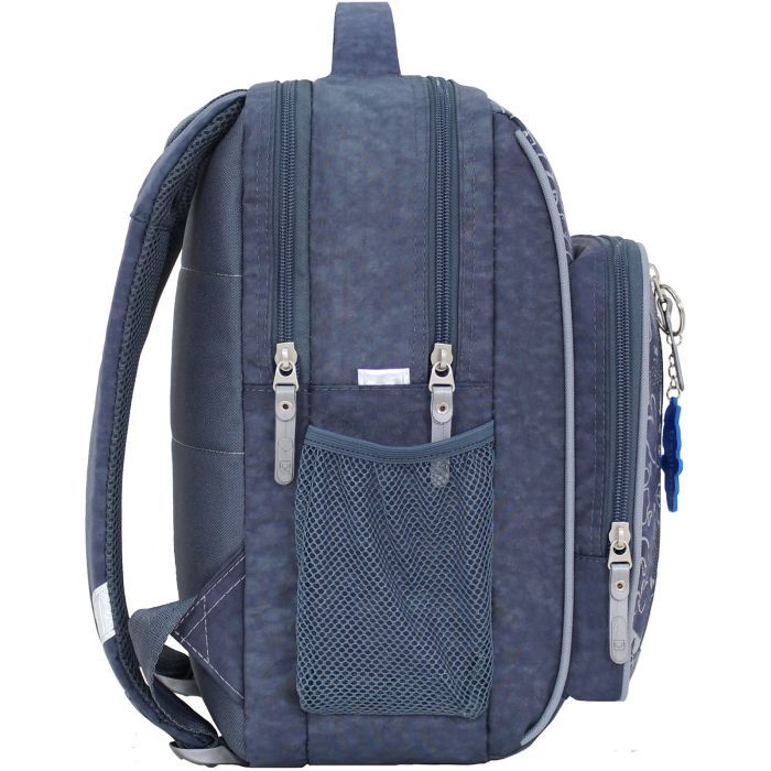 Рюкзак школьный Bagland Школьник 8 л. 321 серый 94 д (00112702) (5886804) изображение 4