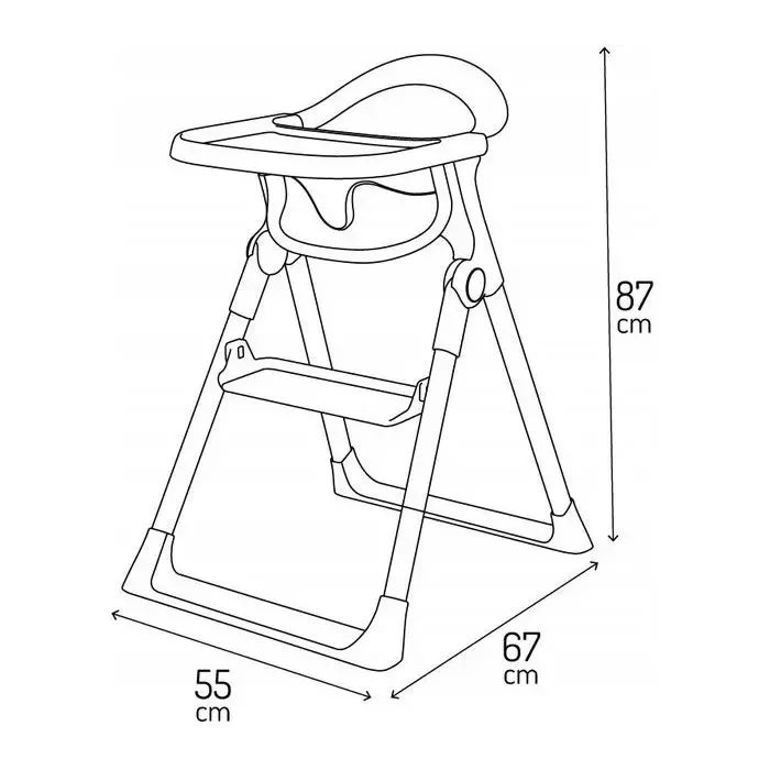 Стілець для годування MoMi KALA Green (KRKA00026) зображення 7