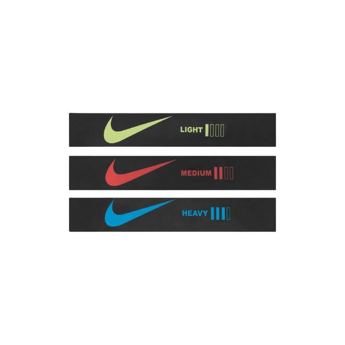 Эспандер Nike Resistance Bands Mini 3 PK NS чорний 3 шт N.100.6723.013.NS (887791406569) изображение 2
