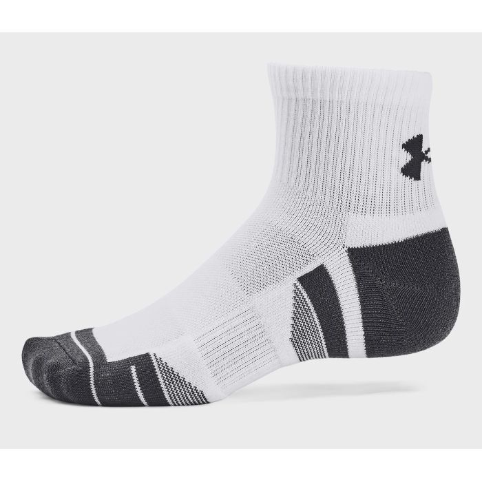 Носки Under Armour 1379510-001 Performance Tech 3 пари Qtr чорний MD (196884001100) изображение 3
