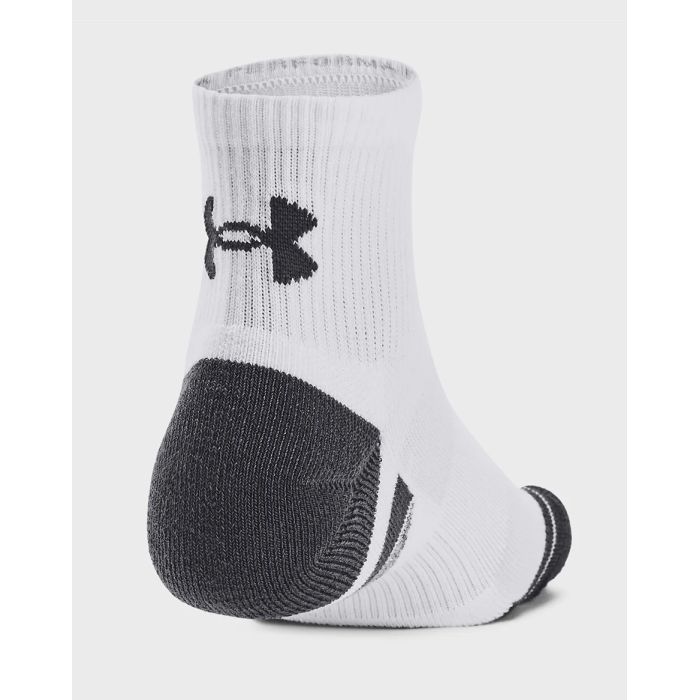 Носки Under Armour 1379510-001 Performance Tech 3 пари Qtr чорний MD (196884001100) изображение 4