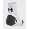 Носки Under Armour 1379510-100 Performance Tech 3 пари Qtr білий MD (196884002121) изображение 4