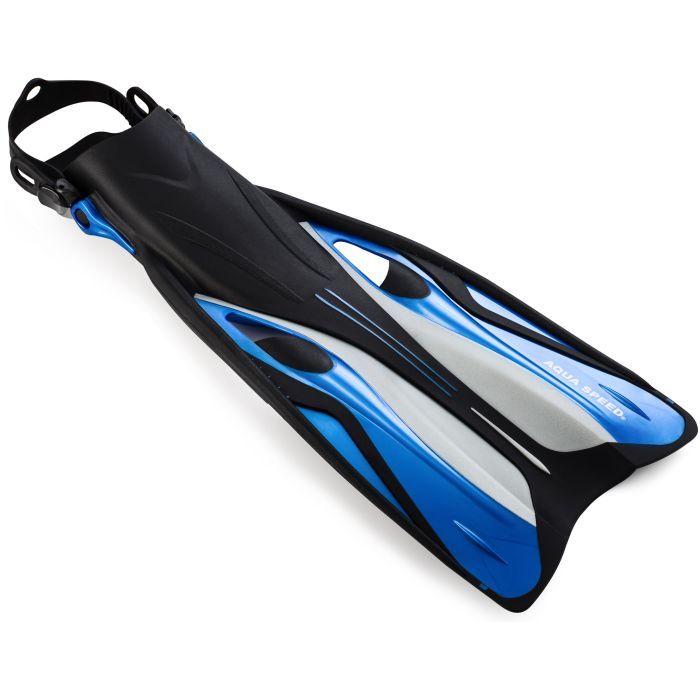 Ласты Aqua Speed Swift 707-11 4763 синій, чорний, сірий 38-41 (5908217647634) изображение 2