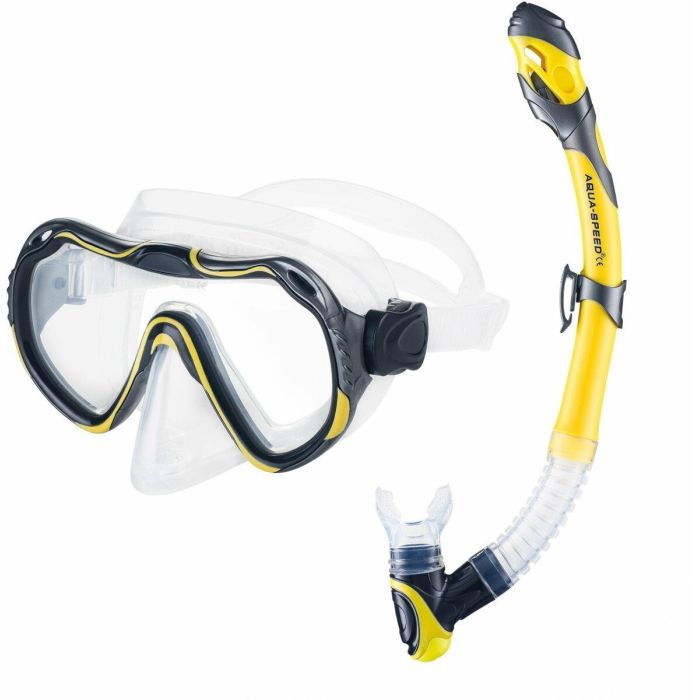 Набір для плавання Aqua Speed Java + Elba 8205 614-11 синій Уні OSFM (5908217682055)