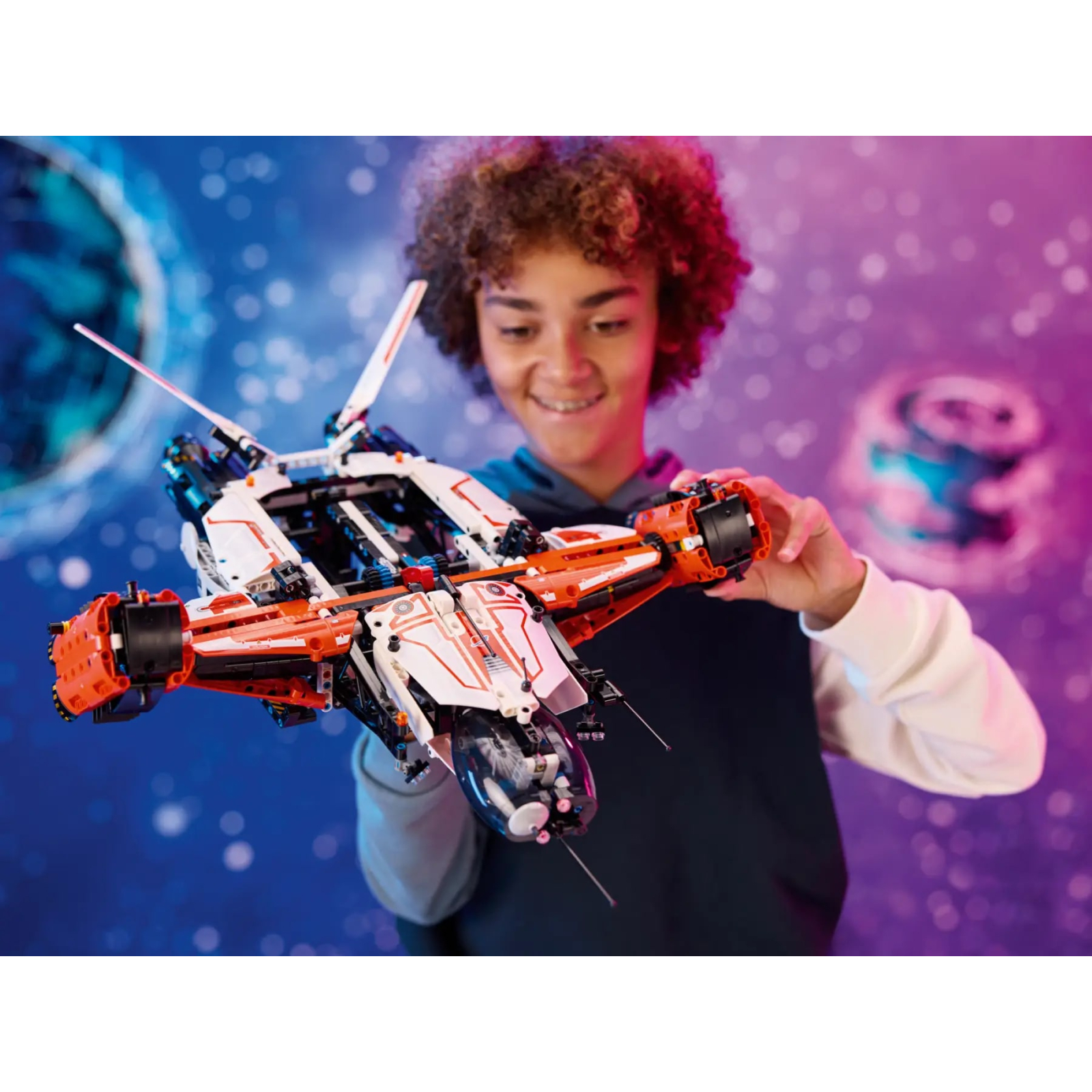 Конструктор LEGO Technic Грузовой космический корабль VTOL LT81 1365 деталей (42181) изображение 3