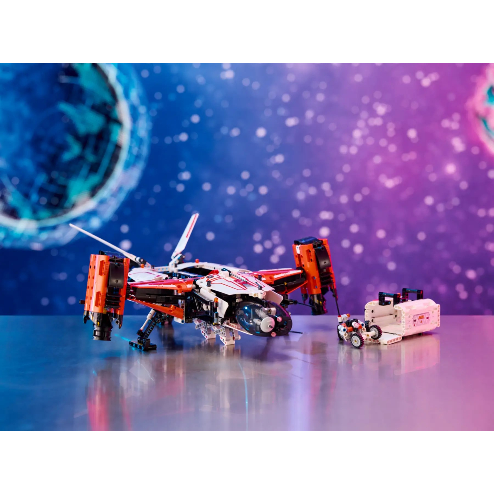 Конструктор LEGO Technic Вантажний космічний корабель VTOL LT81 1365 деталей (42181) зображення 4