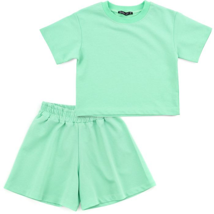 Набір дитячого одягу Blueland із шортами (16005-134G-green)