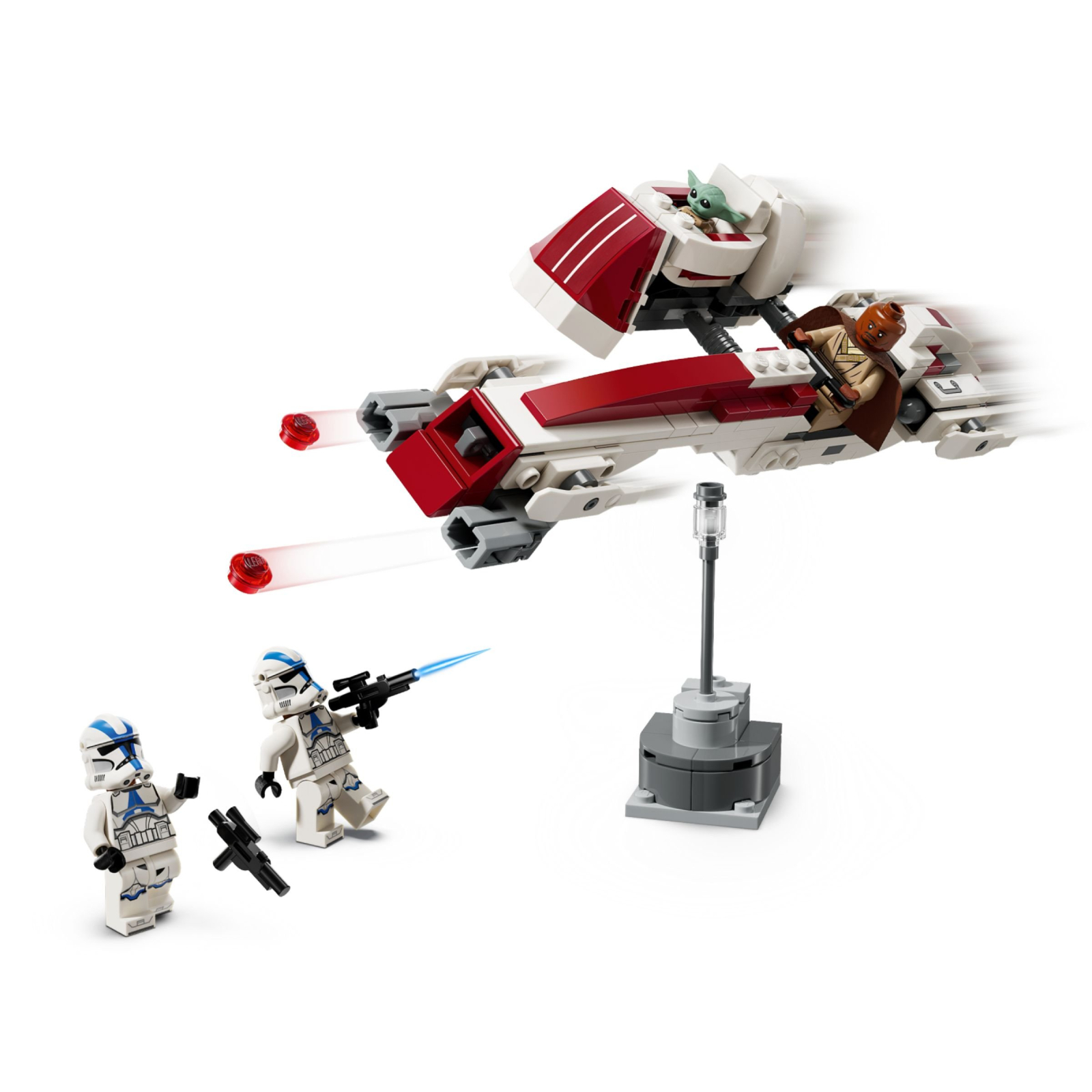 Конструктор LEGO Star Wars Втеча на BARC спідері 221 деталь (75378) зображення 5