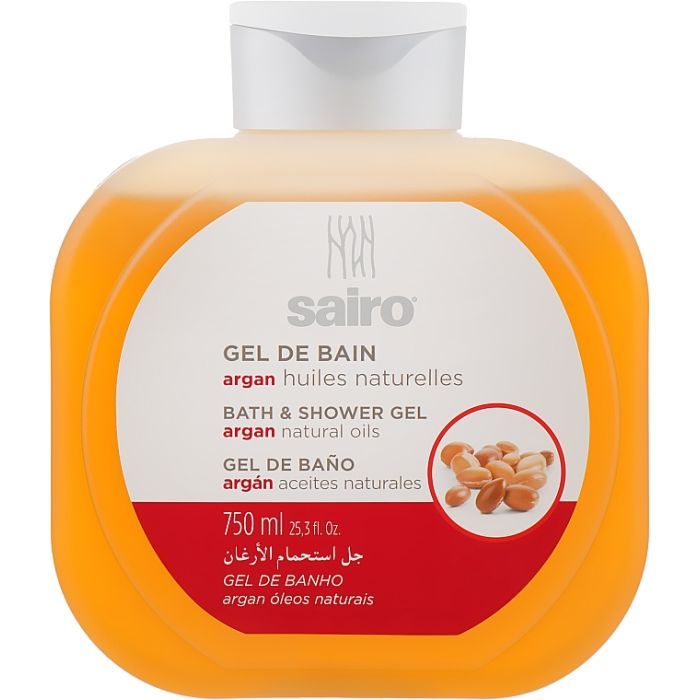 Гель для душа Sairo Bath And Shower Gel Арган 750 мл (8433295051372)