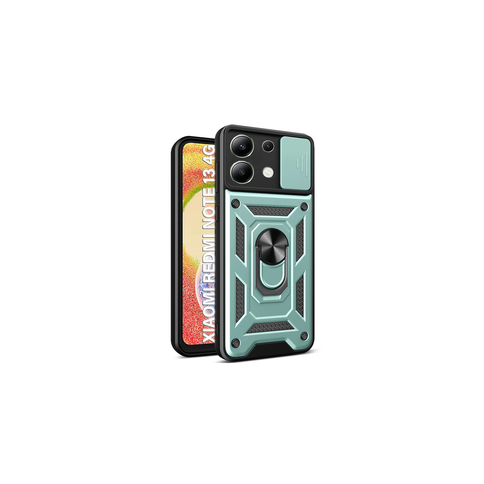 Чехол для мобильного телефона BeCover Military Xiaomi Redmi Note 13 4G Dark Green (710691)