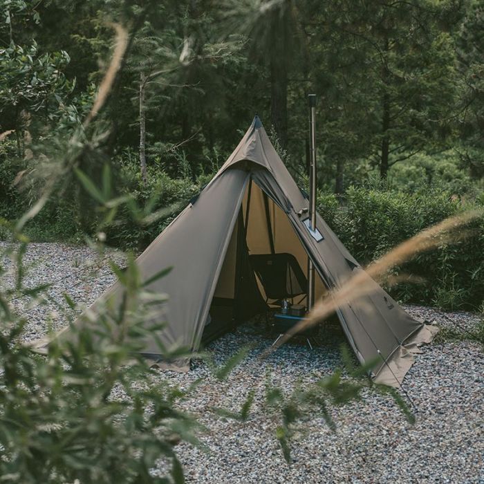 Намет Naturehike із гострою верхівкою CNK2300ZP025 коричневий (6976023922534) зображення 3