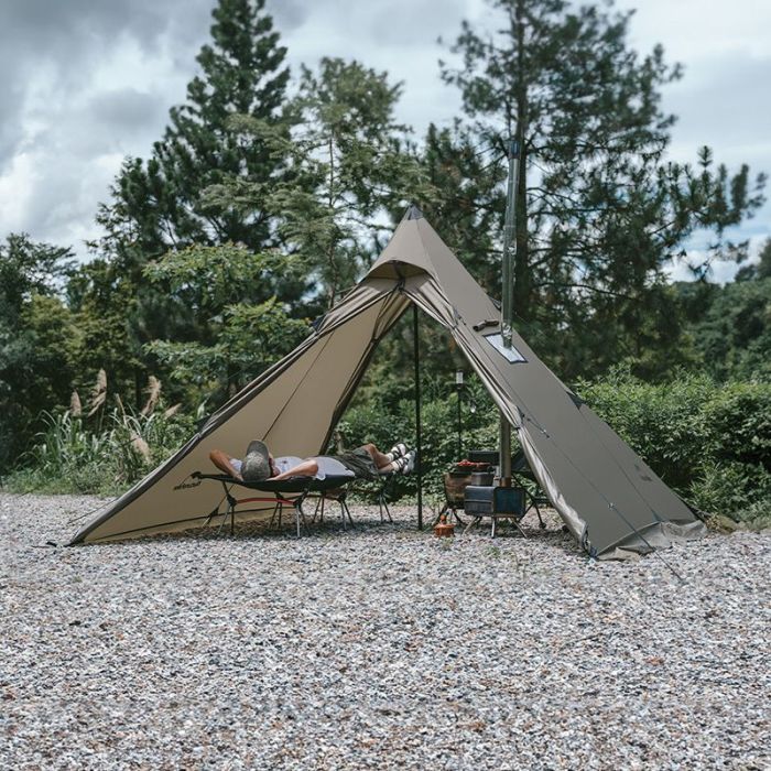 Намет Naturehike із гострою верхівкою CNK2300ZP025 коричневий (6976023922534) зображення 6