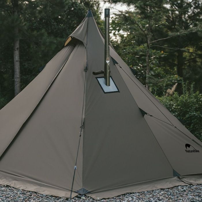 Намет Naturehike із гострою верхівкою CNK2300ZP025 коричневий (6976023922534) зображення 8