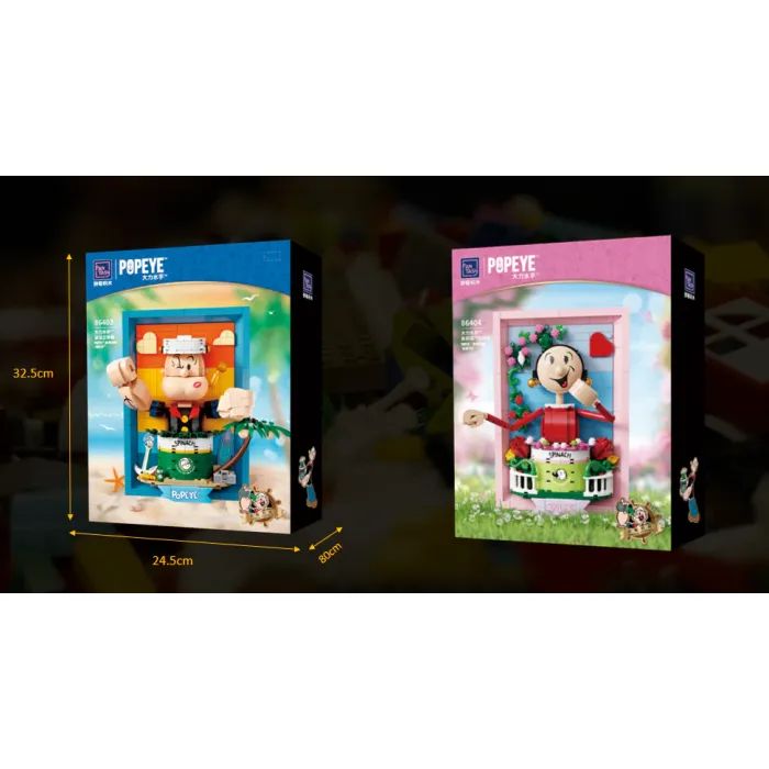 Конструктор Pantasy Popeye Olive Oyl (86404) изображение 5