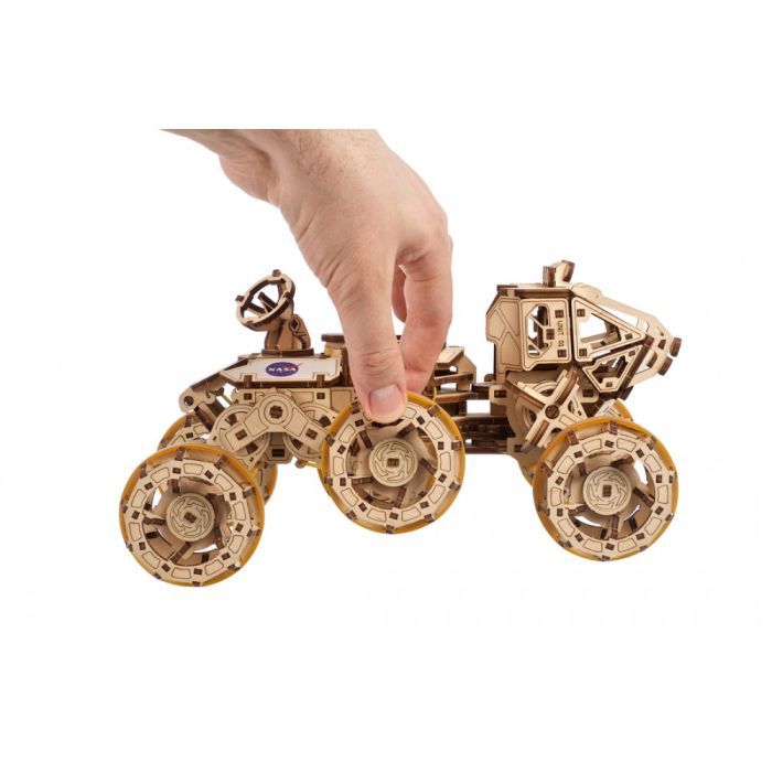 Конструктор Ugears механічний Пілотований марсохід (70206) зображення 10