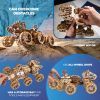 Конструктор Ugears механічний Пілотований марсохід (70206) зображення 12