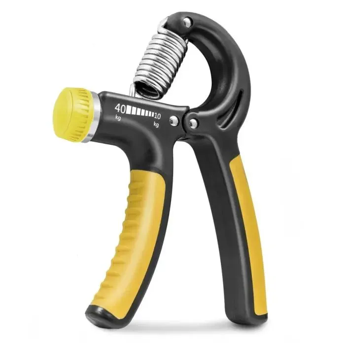 Еспандер PowerPlay кистьовий 10-40 кг Strength Grip Чорно-жовтий (PP_4323_Bl/Yellow) зображення 2