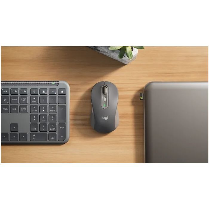 Комплект Logitech Signature Slim MK950 for Business Wireless/Bluetooth UA Graphite (920-012508) изображение 12